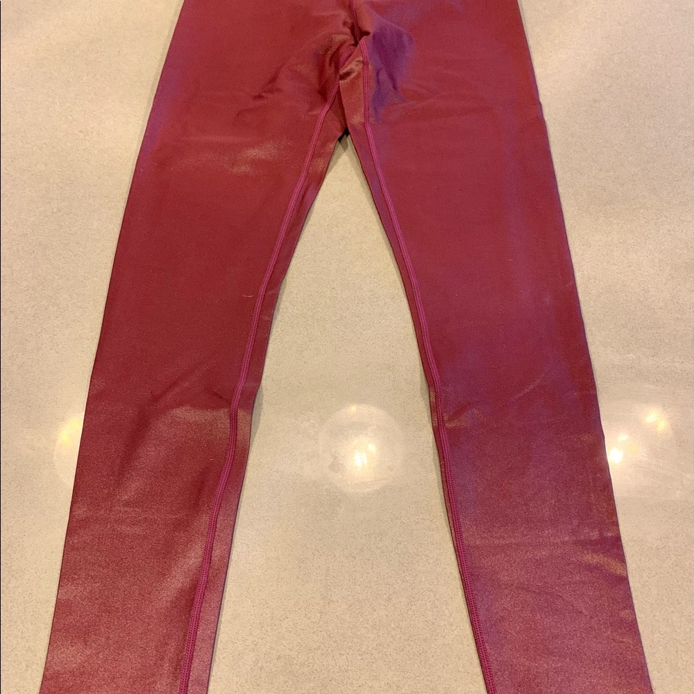 Carbon38 Burgundy Leggings